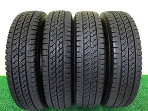 11896 中古 4本 145R12 LT 8PR 8P ブリヂストン ブリザック VL1 2020年製 BS 145 12 145-12 145/12 145/80R12