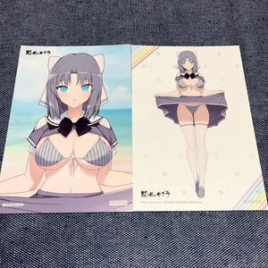 送料無料 雪泉 閃乱カグラ POP UP SHOP 特典 イラストカード 限定 新宿 マルイ ポストカード ポップアップ