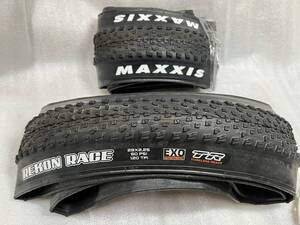 新品 MAXXIS REKON RACE 29X2.25 レースチューブレス 2本セット