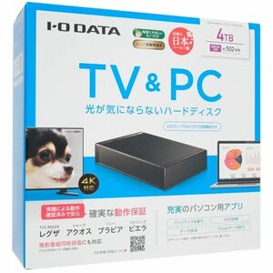 I-O DATA アイ・オー・データ 外付けHDD HDD-UTL4KB ブラック [管理:1000028471]