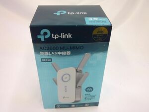 52 送60サ0529$B02 TP-Link AC2600 MU-MIMO RE650 無線LAN中継器 通電確認のみ ジャンク品