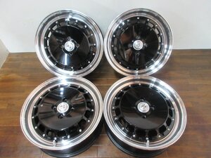 【送料無料・税込み】クリムソン RS DP CUP 16in6J+45 4穴PCD100 N-BOX スペーシア タント クロスビー他 カスタム軽カー、コンパクトカーに