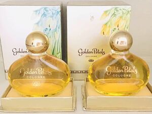 【USED】☆ golden petals ゴールデン ペトルズ オーデコロン 60ml 香水 米国製 ボトル 2点