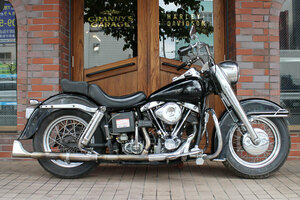 輸入新規 1971 FLH 1200 HARLEY DAVIDSON SHOVELHEAD ハーレー　ショベルヘッド 前後ドラム