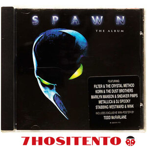 【送料無料】「スポーン」サントラ★OST/Spawn: The Album★Henry Rollins/Goldie/Marilyn Manson/Butthole Surfers/Slayer/Metallica