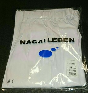 訳あり NAGAILEBEN ナガイレーベン ケックスター 女子パンツ ホワイト Ｍ KES1173 新品開封済み 未使用 保管品