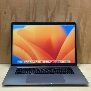 放電回数５７回◆Macbook Pro A1707 2017◆Core i7-7920HQ◆メモリ16GB◆SSD512GB◆Radeon Pro 555◆タッチバー