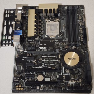 ASUS Z97-PRO IOパネル付属 LGA1150 ATXマザーボード 第4・5世代CPU対応 最新Bios 動作確認済 PCパーツ