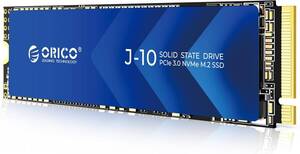 ORICO J10 SSD 4TB NVMe1.4 M.2 Type 2280 PCIe Gen3×4 最大読込：3500MB/s (R:3500MB/s、W:2800MB/s) 内蔵SSD