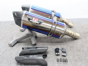 GSX1300R ハヤブサ 2021～ 8BL-EJ11A ヨシムラ ステン/チタン スリップオン ◆返品可 X28188L T10L 1116