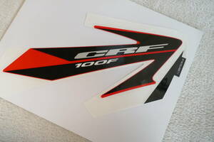 純正 CRF100 デカール　CRF100F 検 XR100　XR100モタード　XR50　XR50モタード　1点