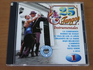 CD 25 TANGOS INSTRUMENTAL - Volumen 1 輸入盤 中古品