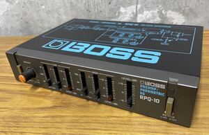 Boss ボス RPQ-10 PREAMP/Parametric プリアンプ&パラメトリックイコライザー