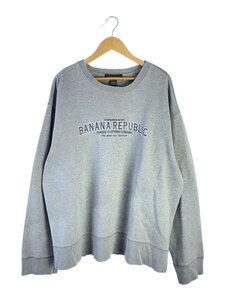 BANANA REPUBLIC◆スウェット/XL/コットン/GRY//