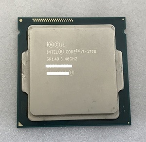 CPU インテル Core i7-4770 3.40GHz SR149 LGA1150 Intel Core i7 4770 core i7 第4世代 プロセッサー 中古 Core i7 4th generation