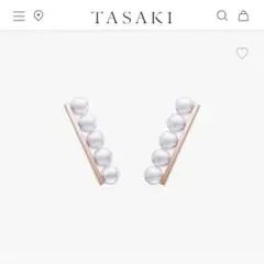 【美品】TASAKI バランス プラス ピアス クリーニング済