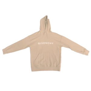 ［飯能本店］Givenchy ジバンシー ロゴプリントパーカー #M BMJ0HC3YAC パーカー クレー メンズ DH81342