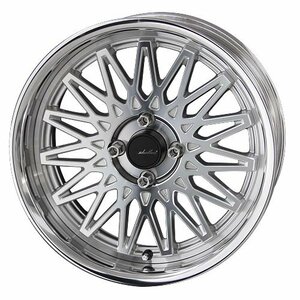 AME シャレン OSS メッシュ 17インチ×7.5J 4穴 100 SL ホイール SHALLEN OLD SCHOOL STYLE MESH 17x7.5J