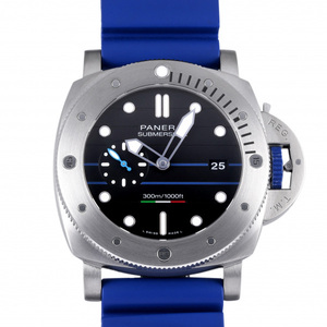 パネライ PANERAI サブマーシブル グレゴリオ・パルトリニエリ イタリア限定250本 日本限定 PAM01162 ブラック文字盤 新品 腕時計 メンズ