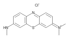 アズールB 5g C15H16ClN3S ムコ多糖類染色 核染色剤 生物学的染色 染料 染色剤 アズールブルー 有機化合物標本 試薬