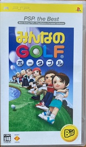  みんなのGOLFポータブル PSP used