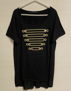 イェッカヴェッカ Tシャツ フリーサイズ ブラック 黒 訳あり