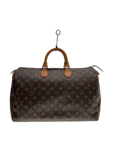 LOUIS VUITTON◆1)スピーディ40_モノグラム・キャンバス_BRW/PVC/BRW