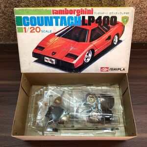 売り切り！イシプラ ISHIPLA 1/20 電動RCカー ランボルギーニ lamborghini カウンタック COUNTACH LP400 未組立 絶版 当時物 希少車