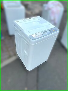 札幌市内送料無料●Panasonic/パナソニック 全自動電気洗濯機 NA-F50B11●5kg 2018年製 中古 札幌　地下保管　1020