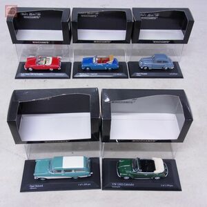 PMA 1/43 フォルクスワーゲン 1303 カブリオレ 1972-80/Auto Union 1000 Sp 1958 等 まとめて5台セット ミニチャンプス【20