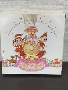 ★R)　保管品　不二家　PEKO＆POKO　イヤーズプレート2004年　Ｍｅｒｒｙ　Ｃｈｒｉｓｈｍａｓ　ペコ　ポコちゃん　昭和レトロ　①♪♪