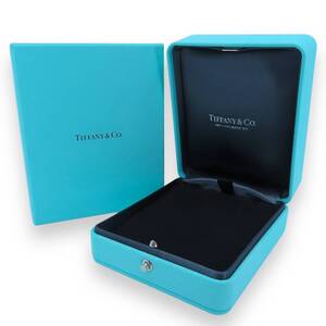 未使用 Tiffany&Co. ティファニー ブルー ネックレス ケース ＢＯＸ ボックス アクセサリー UM49