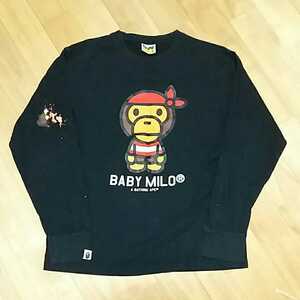 A BATHING APE ロングTシャツ　M