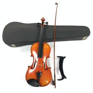 SUZUKI VIOLIN 鈴木バイオリン No.360 4/4バイオリン 1978年製　ハードケース/弓(約745mm)/ショルダーレスト付き★ジャンク品