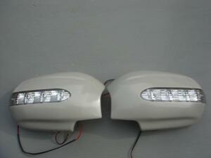 マツダ　MAZDA　LED　ＬＥＤ　ウィンカー付　ドアミラー　カバー　未塗装　プレマシー/PREMACY　CP系　MPV　LW系　1999～2005y　CH　　