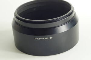 RBGF05『送料無料 並品』KONICA 80-200mm F3.5 コニカ AR80-200mmF3.5用 メタルフード （67mm径）