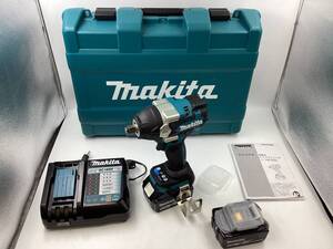 【130】未使用 保管品 makita マキタ TW700DRGX 18V 充電式 インパクトレンチ 電動工具 DIY 大工 