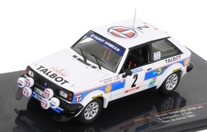 ixo　1/43　タルボ・サンビーム ロータス　#2　G．フレクラン　1981 ラリー フランス（ツールドコルス）