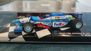 1/43 MINICHAMPS 1997年イギリスGP3位 ベネトンルノーB197#8 A・ヴルツ