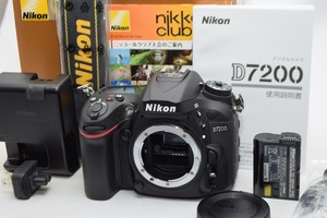 良品★Nikon ニコン D7200 ボディ★元箱付