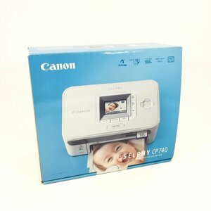 3771-60-Q【 Canon 】 SELPHY CP740 コンパクト フォトプリンター 通電確認のみ ジャンク扱い