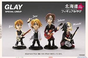 北海道フィギュアみやげ　ALL STARS GLAY グレイ ４種セット②（TERU・TAKURO・JIRO・HISASHI）内袋未開封★海洋堂