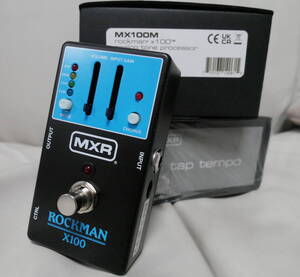 ☆ MXR ROCKMAN X100 新品同様 tap tempo M199M 付属