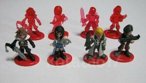 ◆コカコーラFFミニフィギュア第１弾　FF8デフォルメ8種