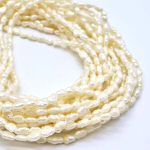 1円〜!!良品!!▼本真珠8連ネックレス▼D 約61.0g 約51.0cm pearl パール jewelry ジュエリー necklace CE0/DA0S559