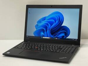 ★1円スタート 第8世代Core i5 オールインワンノート ThinkPad L590 Core i5 8365U 1.6GHz/8GB/NVMe128G+500GB/WiFi/WebCam