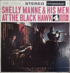 US盤Contemporary黒金DGオリジナルStereo Shelly Manne/At BlackHawk Vol.4 Richie Kamuca Joe Gordon