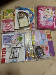 【新品】付録 詰め合わせ 子供向け　雑誌 アンパンマン 知育　組み立ておもちゃ