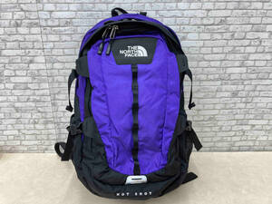 THE NORTH FACE ザ・ノースフェイス リュックサック Hot Shot CL NM72006 26L ブラック×パープル 15インチノートPC収納可