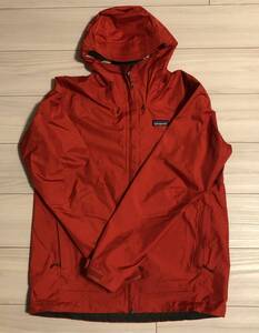 1円〜 patagonia パタゴニア トレントシェル ジャケット メンズ Mサイズ 赤 レッド STY83802 ナイロン マウンテン パーカー